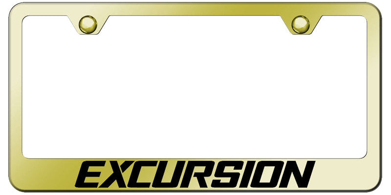 Excursion Stainless Steel Frame - Laser Etched Gold