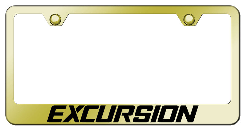 Excursion Stainless Steel Frame - Laser Etched Gold