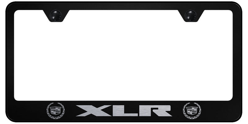 XLR 2000 Stainless Steel Frame - Laser Etched Black