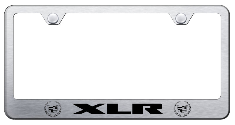 XLR 2000 Stainless Steel Frame - Laser Etched Brushed