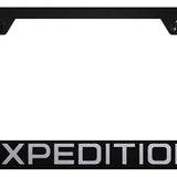 Expedition Stainless Steel Frame - Laser Etched Black