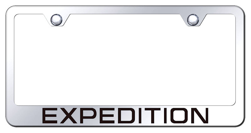 Expedition Stainless Steel Frame - Laser Etched Mirrored