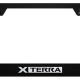 Xterra Stainless Steel Frame - Laser Etched Black