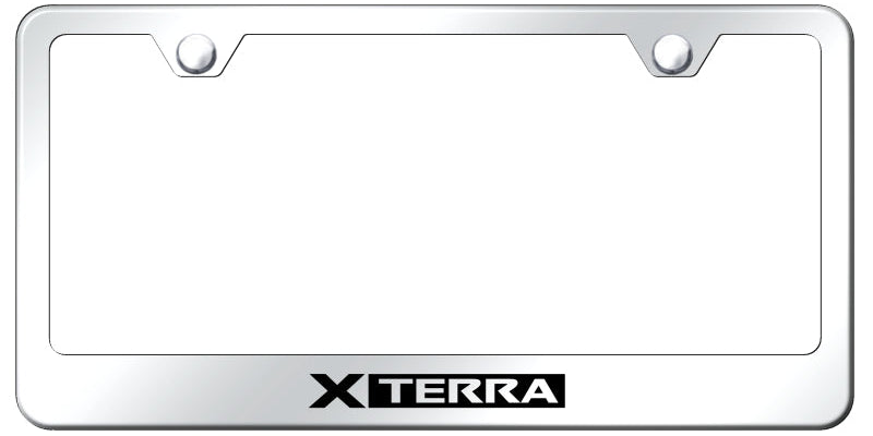 Xterra Stainless Steel Frame - Laser Etched Mirrored