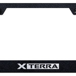 Xterra Stainless Steel Frame - Laser Etched Rugged Black