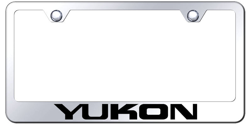 Yukon Stainless Steel Frame - Laser Etched Mirrored