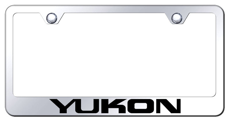 Yukon Stainless Steel Frame - Laser Etched Mirrored