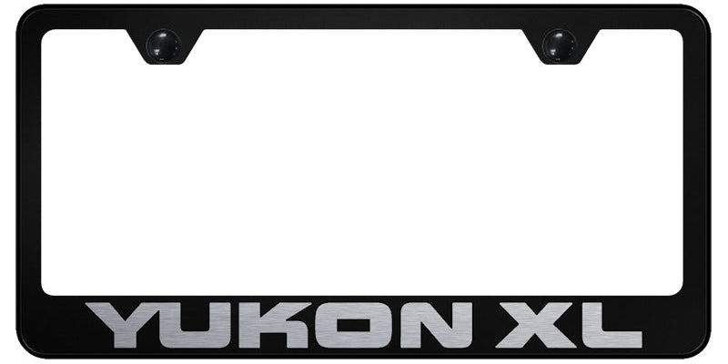 Yukon XL Stainless Steel Frame - Laser Etched Black