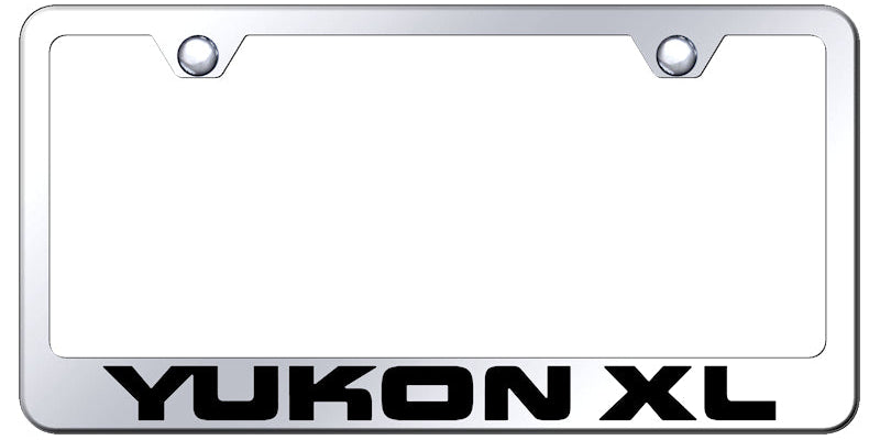 Yukon XL Stainless Steel Frame - Laser Etched Mirrored