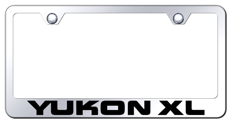 Yukon XL Stainless Steel Frame - Laser Etched Mirrored