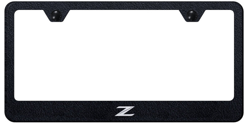 Z (New) Stainless Steel Frame - Laser Etched Rugged Black