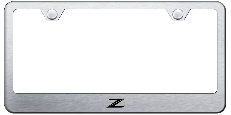 Z (New) Stainless Steel Frame - Laser Etched Brushed