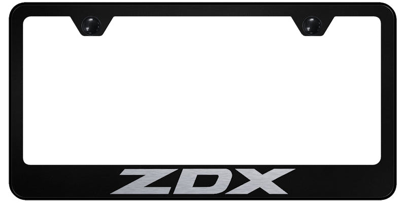 ZDX Stainless Steel Frame - Laser Etched Black