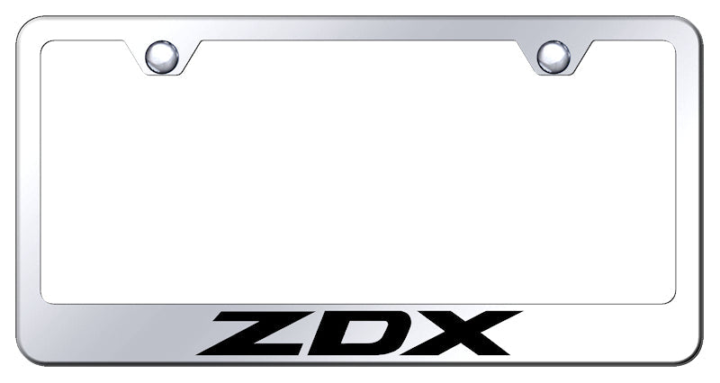 ZDX Stainless Steel Frame - Laser Etched Mirrored