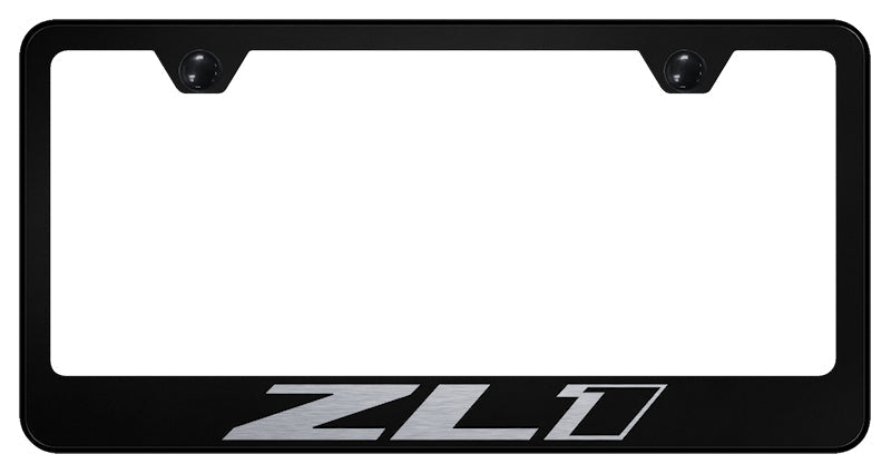 ZL1 Stainless Steel Frame - Laser Etched Black