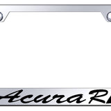 Acura RL Script Stainless Steel Frame - Etched Mirrored