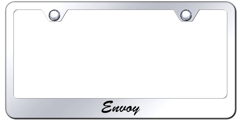 Envoy Script Stainless Steel Frame - Laser Etched Mirrored