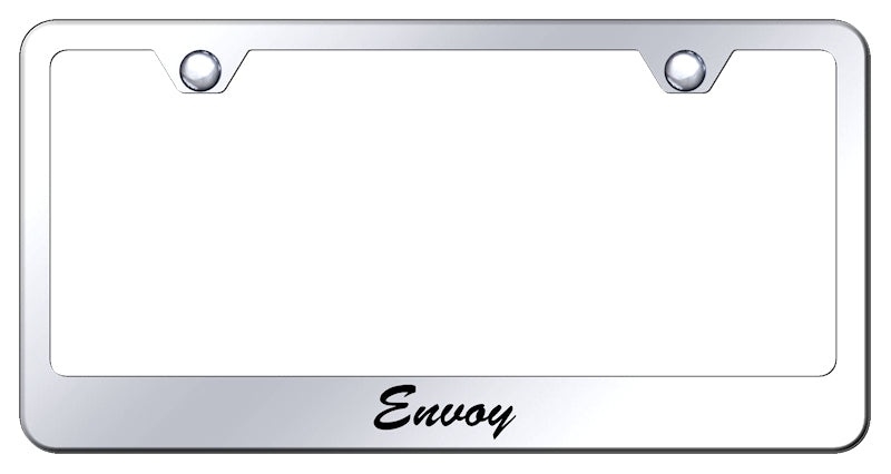 Envoy Script Stainless Steel Frame - Laser Etched Mirrored