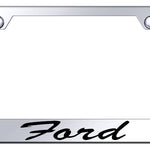 Ford Script Stainless Steel Frame - Laser Etched Mirrored