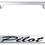 Pilot Script Stainless Steel Frame - Laser Etched Mirrored