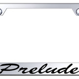 Prelude Script Stainless Steel Frame - Laser Etched Mirrored