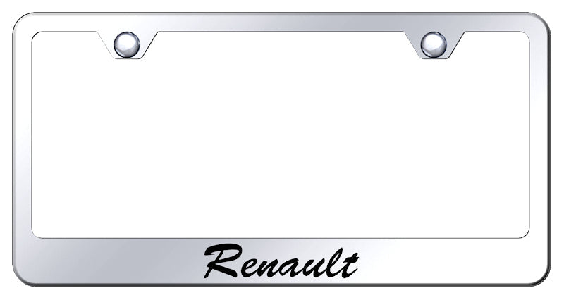 Rendezvous Script Stainless Steel Frame - Etched Mirrored