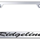 Ridgeline Script Stainless Steel Frame - Etched Mirrored