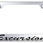 Excursion Script Stainless Steel Frame - Etched Mirrored