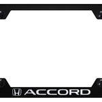 Accord Steel Wide Body Frame - Laser Etched Black