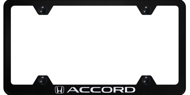 Accord Steel Wide Body Frame - Laser Etched Black