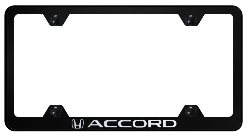 Accord Steel Wide Body Frame - Laser Etched Black