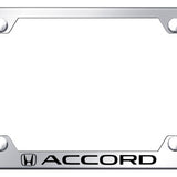 Accord Steel Wide Body Frame - Laser Etched Mirrored