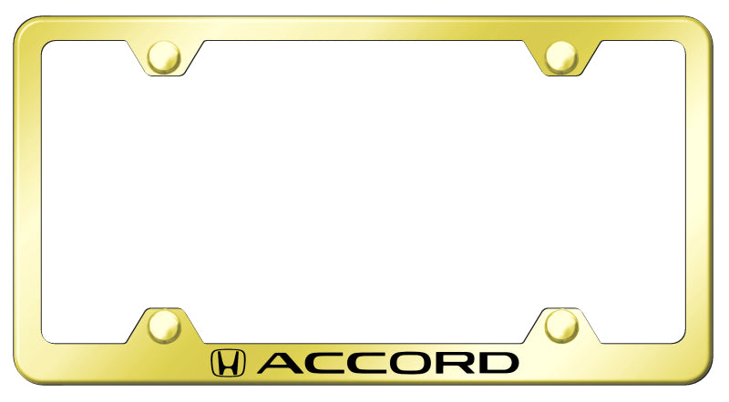 Accord Steel Wide Body Frame - Laser Etched Gold