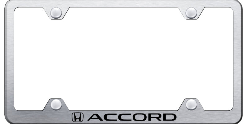 Accord Steel Wide Body Frame - Laser Etched Brushed