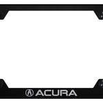 Acura Steel Wide Body Frame - Laser Etched Black