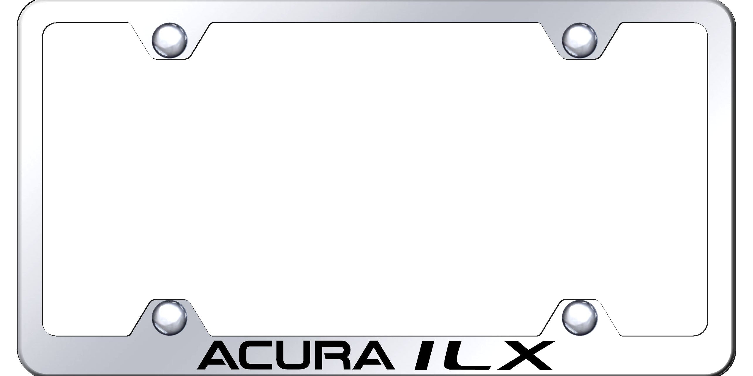 Acura ILX Steel Wide Body Frame - Laser Etched Mirrored