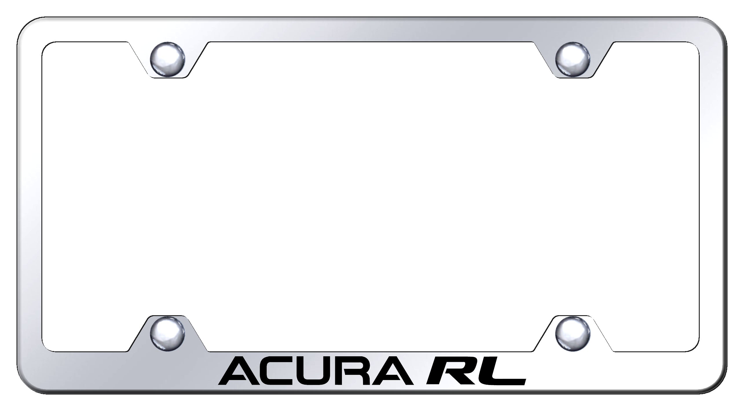 Acura RL Steel Wide Body Frame - Laser Etched Mirrored