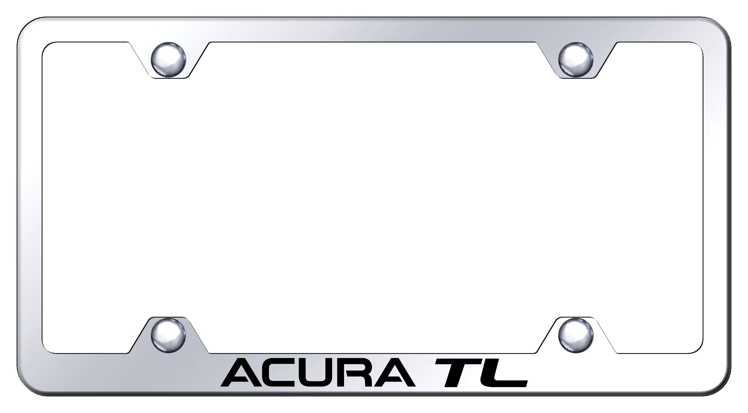 Acura TL Steel Wide Body Frame - Laser Etched Mirrored