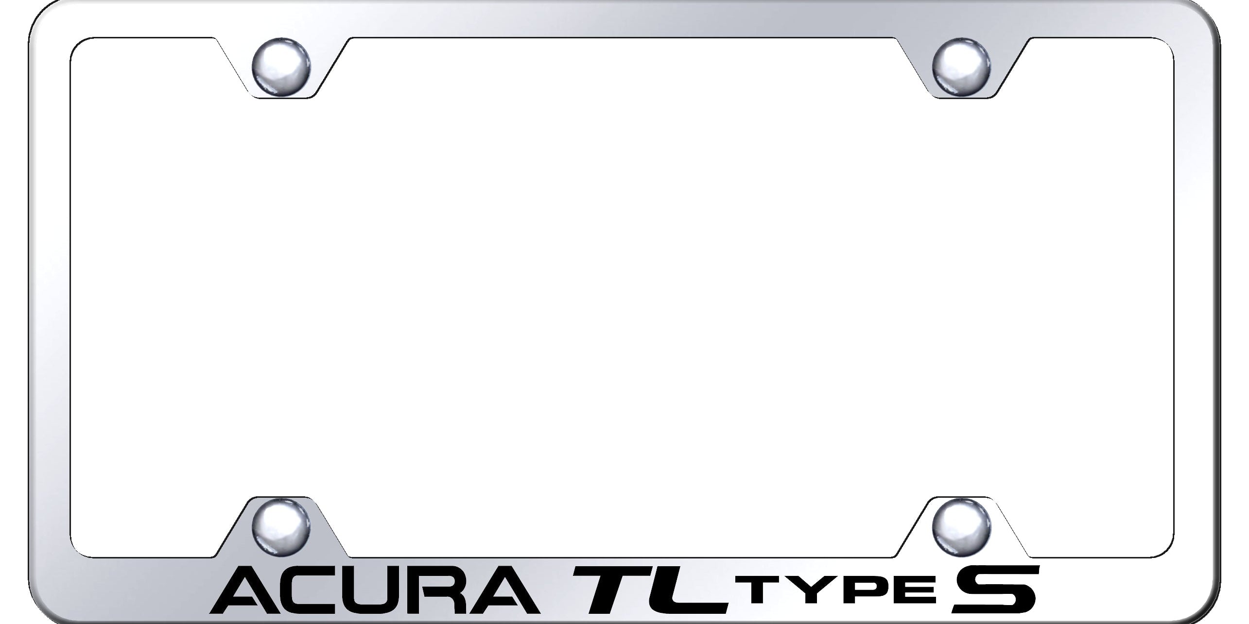 Acura TL Type S Steel Wide Body Frame - Etched Mirrored