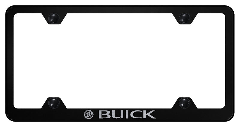 Buick Steel Wide Body Frame - Laser Etched Black