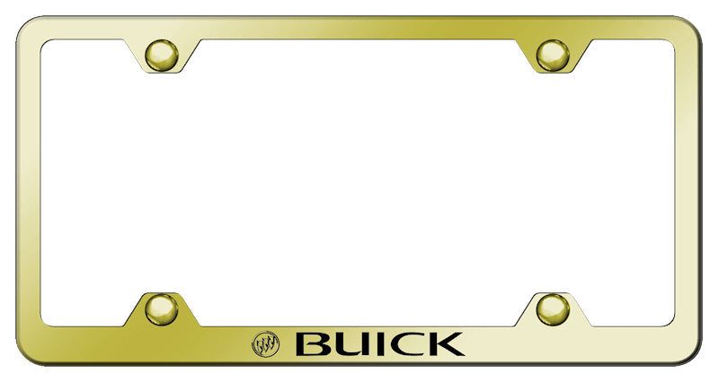 Buick Steel Wide Body Frame - Laser Etched Gold