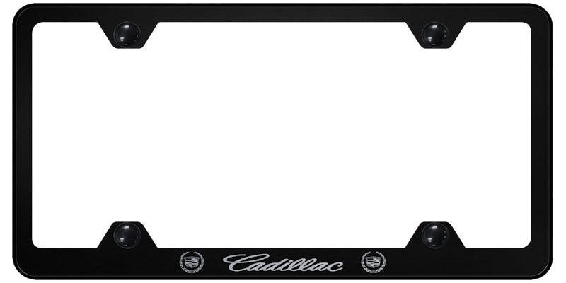 Cadillac Steel Wide Body Frame - Laser Etched Black