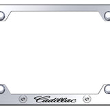 Cadillac Steel Wide Body Frame - Laser Etched Mirrored