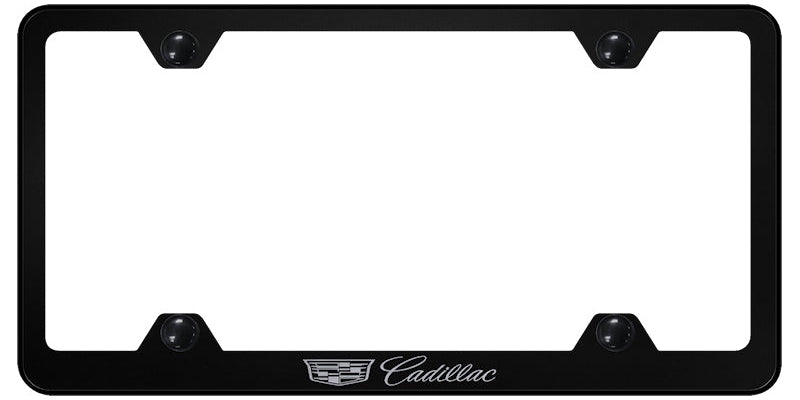 Cadillac 2014 Steel Wide Body Frame - Laser Etched Black