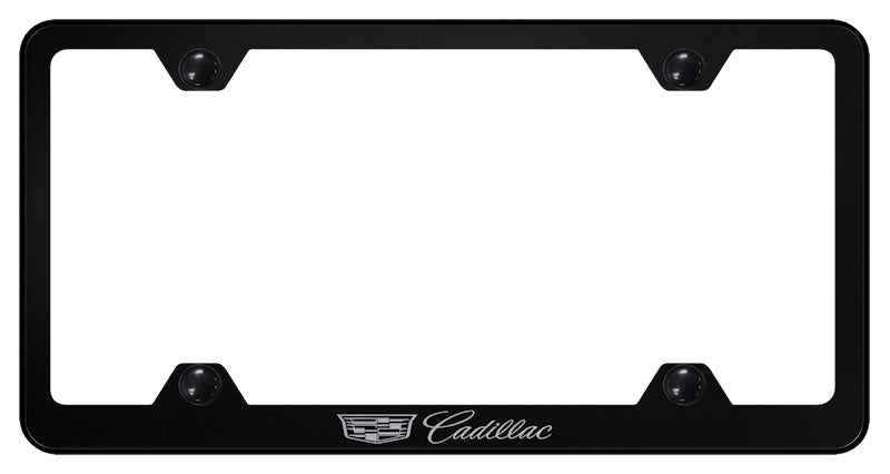 Cadillac 2014 Steel Wide Body Frame - Laser Etched Black