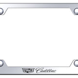 Cadillac 2014 Steel Wide Body Frame - Laser Etched Mirrored