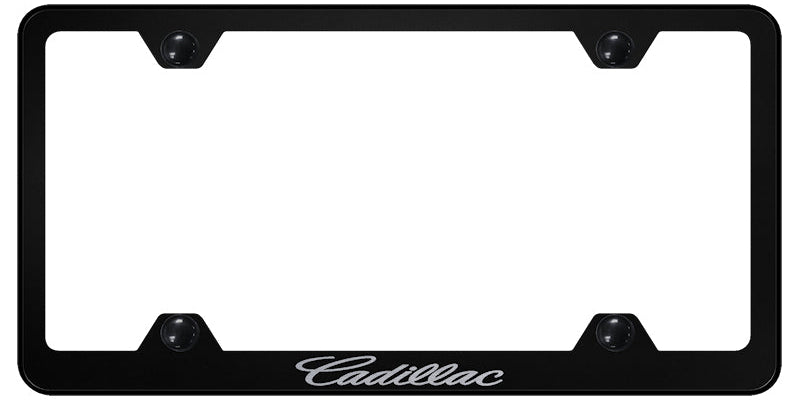 Cadillac (Name Only) Steel Wide Body Frame - Etched Black