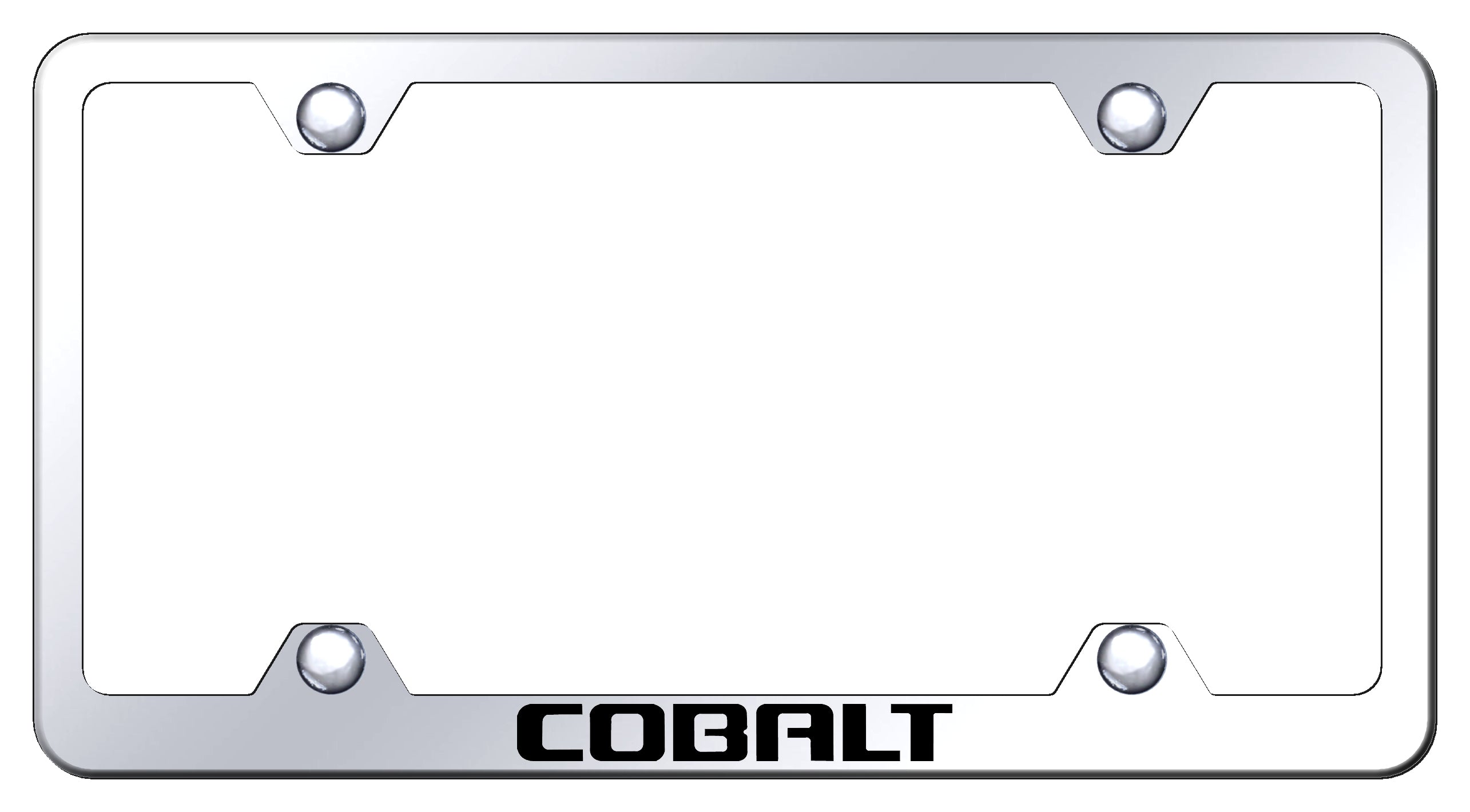 Cobalt Steel Wide Body Frame - Laser Etched Mirrored