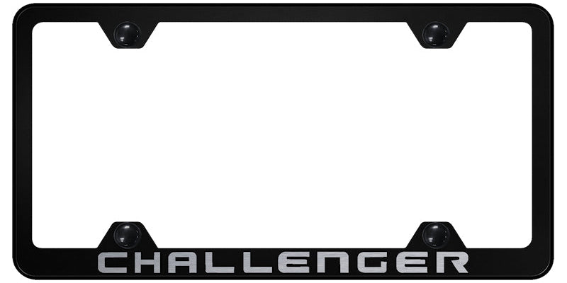 Challenger Steel Wide Body Frame - Laser Etched Black