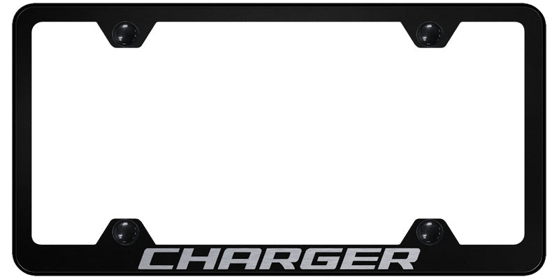 Charger Steel Wide Body Frame - Laser Etched Black